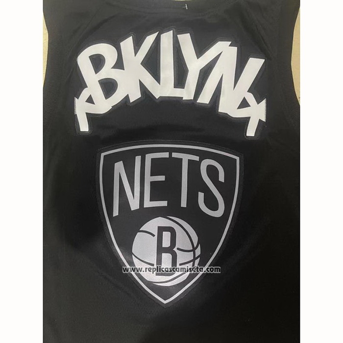 Camiseta Brooklyn Nets x AAPE Negro
